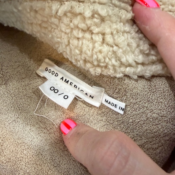 Good American Sherpa Shacket - Picture 4 of 4